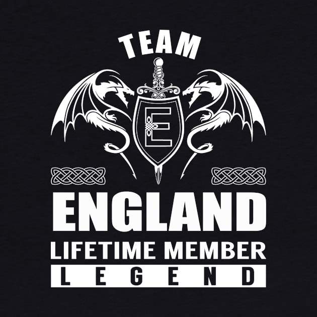 Team ENGLAND Lifetime Member Legend by Lizeth